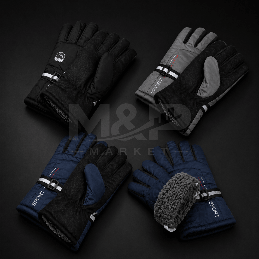 Guantes Térmicos de Invierno con Interior de Corderito - M&P Market