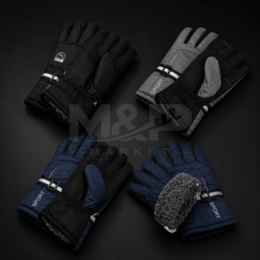 Guantes Térmicos de Invierno con Interior de Corderito - M&P Market