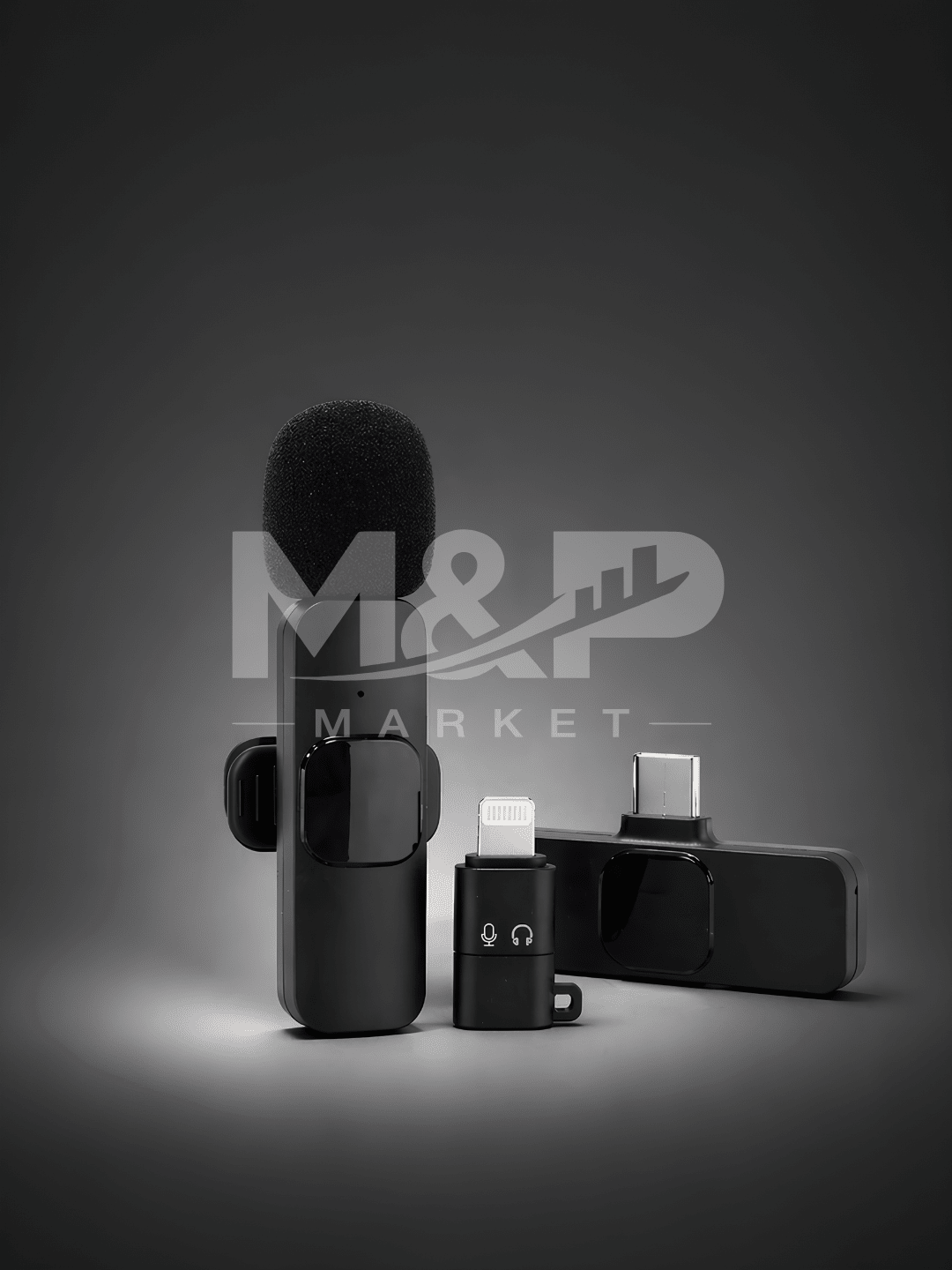 Micrófono Inalámbrico K9 para Streaming y Contenido - M&P Market